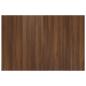 Preview: Kopfteil Braun Eichen-Optik 120x1,5x80 cm Holzwerkstoff