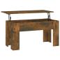 Preview: Couchtisch Räuchereiche 101x49x52 cm Holzwerkstoff