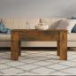 Preview: Couchtisch Räuchereiche 101x49x52 cm Holzwerkstoff