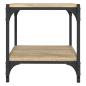 Preview: TV-Schrank Sonoma-Eiche 40x33x41 cm Holzwerkstoff und Stahl