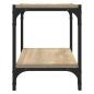 Preview: TV-Schrank Sonoma-Eiche 40x33x41 cm Holzwerkstoff und Stahl