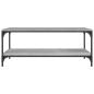 Preview: Couchtisch Grau Sonoma 80x50x40 cm Holzwerkstoff