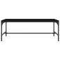 Preview: Couchtisch Schwarz 100x50x35 cm Holzwerkstoff