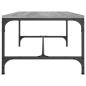 Preview: Couchtisch Grau Sonoma 80x50x35 cm Holzwerkstoff
