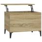 Preview: Couchtisch Sonoma-Eiche 60x44,5x45 cm Holzwerkstoff