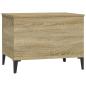 Preview: Couchtisch Sonoma-Eiche 60x44,5x45 cm Holzwerkstoff
