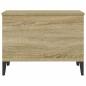 Preview: Couchtisch Sonoma-Eiche 60x44,5x45 cm Holzwerkstoff