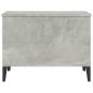 Preview: Couchtisch Betongrau 60x44,5x45 cm Holzwerkstoff