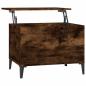 Preview: Couchtisch R?uchereiche 60x44,5x45 cm Holzwerkstoff