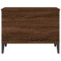 Preview: Couchtisch Braun Eichen-Optik 60x44,5x45 cm Holzwerkstoff