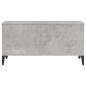 Preview: Couchtisch Betongrau 90x44,5x45 cm Holzwerkstoff