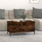 Preview: Couchtisch R?uchereiche 90x44,5x45 cm Holzwerkstoff