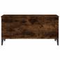 Preview: Couchtisch R?uchereiche 90x44,5x45 cm Holzwerkstoff