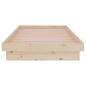 Preview: Massivholzbett 90x190 cm