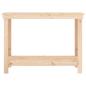 Preview: Werkbank 110x50x80 cm Massivholz Kiefer