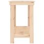 Preview: Werkbank 110x50x80 cm Massivholz Kiefer