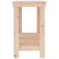 Preview: Werkbank 140x50x80 cm Massivholz Kiefer