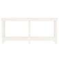 Preview: Werkbank Weiß 180x50x80 cm Massivholz Kiefer