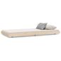 Preview: Massivholzbett ohne Matratze 75x190 cm Kiefernholz
