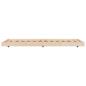 Preview: Massivholzbett ohne Matratze 75x190 cm Kiefernholz