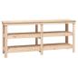 Preview: Werkbank 181x50x80 cm Massivholz Kiefer