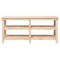 Preview: Werkbank 181x50x80 cm Massivholz Kiefer