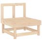 Preview: 3-tlg. Garten-Lounge-Set Massivholz Kiefer