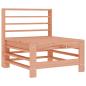 Preview: Mittelsofa mit Kissen Massivholz Douglasie