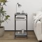 Preview: Beistelltisch Grau Sonoma 40x30x75 cm Holzwerkstoff