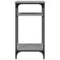 Preview: Beistelltisch Grau Sonoma 40x30x75 cm Holzwerkstoff