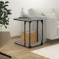 Preview: ARDEBO.de - Beistelltisch Grau Sonoma 50x35x52 cm Holzwerkstoff