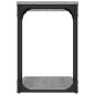 Preview: Beistelltisch Grau Sonoma 50x35x52 cm Holzwerkstoff