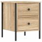 Preview: Nachttisch Sonoma-Eiche 40x42x50 cm Holzwerkstoff