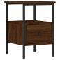 Preview: Nachttische 2 Stk. Braun Eichen-Optik 34x36x50 cm Holzwerkstoff