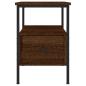 Preview: Nachttische 2 Stk. Braun Eichen-Optik 34x36x50 cm Holzwerkstoff