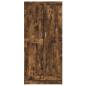 Preview: Kleiderschrank Räuchereiche 82,5x51,5x180 cm Holzwerkstoff