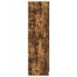 Preview: Kleiderschrank Räuchereiche 82,5x51,5x180 cm Holzwerkstoff