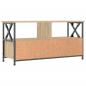 Preview: TV-Schrank Sonoma-Eiche 90x33x45 cm Holzwerkstoff & Eisen