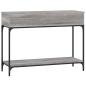 Preview: Konsolentisch Grau Sonoma 100x34,5x75 cm Holzwerkstoff
