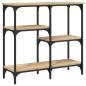 Preview: Konsolentisch Sonoma-Eiche 80 x 29 x 75 cm Holzwerkstoff