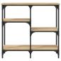 Preview: Konsolentisch Sonoma-Eiche 80 x 29 x 75 cm Holzwerkstoff