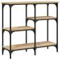 Preview: Konsolentisch Sonoma-Eiche 80 x 29 x 75 cm Holzwerkstoff