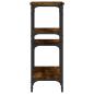 Preview: Konsolentisch R?uchereiche 80x29x75 cm Holzwerkstoff