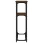 Preview: Konsolentisch Braun Eichen-Optik 90x22,5x75 cm Holzwerkstoff