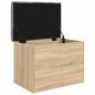 Preview: Aufbewahrungsbank Sonoma-Eiche 62 x 42 x 45 cm Holzwerkstoff
