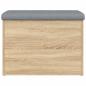 Preview: Aufbewahrungsbank Sonoma-Eiche 62 x 42 x 45 cm Holzwerkstoff