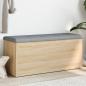 Preview: ARDEBO.de - Aufbewahrungsbank Sonoma-Eiche 102 x 42 x 45 cm Holzwerkstoff