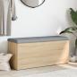Preview: Aufbewahrungsbank Sonoma-Eiche 102 x 42 x 45 cm Holzwerkstoff