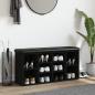 Preview: Schuhbank Schwarz 102x32x50 cm Holzwerkstoff