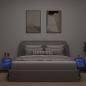 Preview: TV-Wandschränke mit LED-Leuchten 2 Stk. Sonoma-Eiche